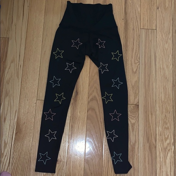 Beach Riot Pants - Beach riot high waisted star leggings Beach Riot Pants - Beach riot high waisted star leggings
